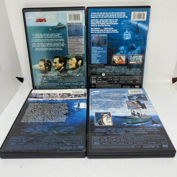 Jaws DVD 4 movie bundle - Picture 2 of 6